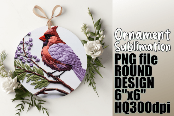 3D Yule Ornament Circle Prints for Festive Sublimation Crafts