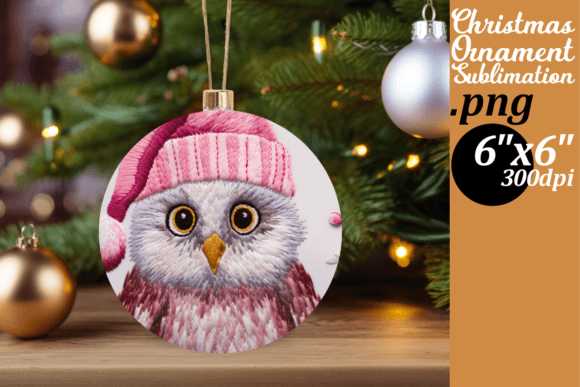 Winter 3D Ornament Prints for Sublimation Crafting
